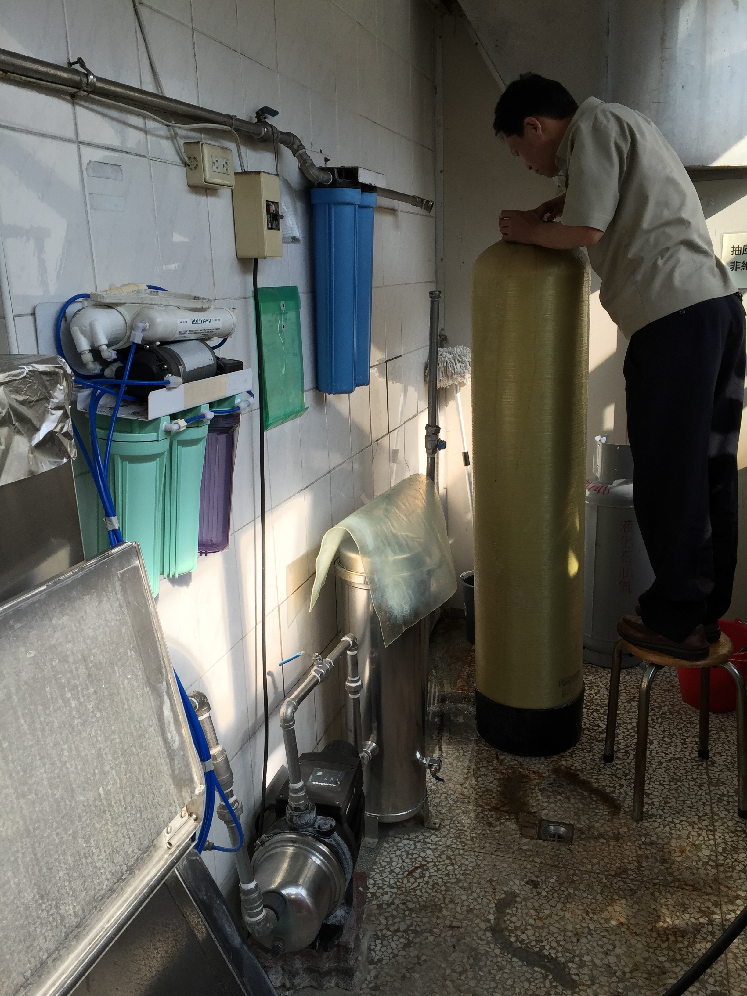 大山淨水曉明女子高級中學迦拿生飲系統