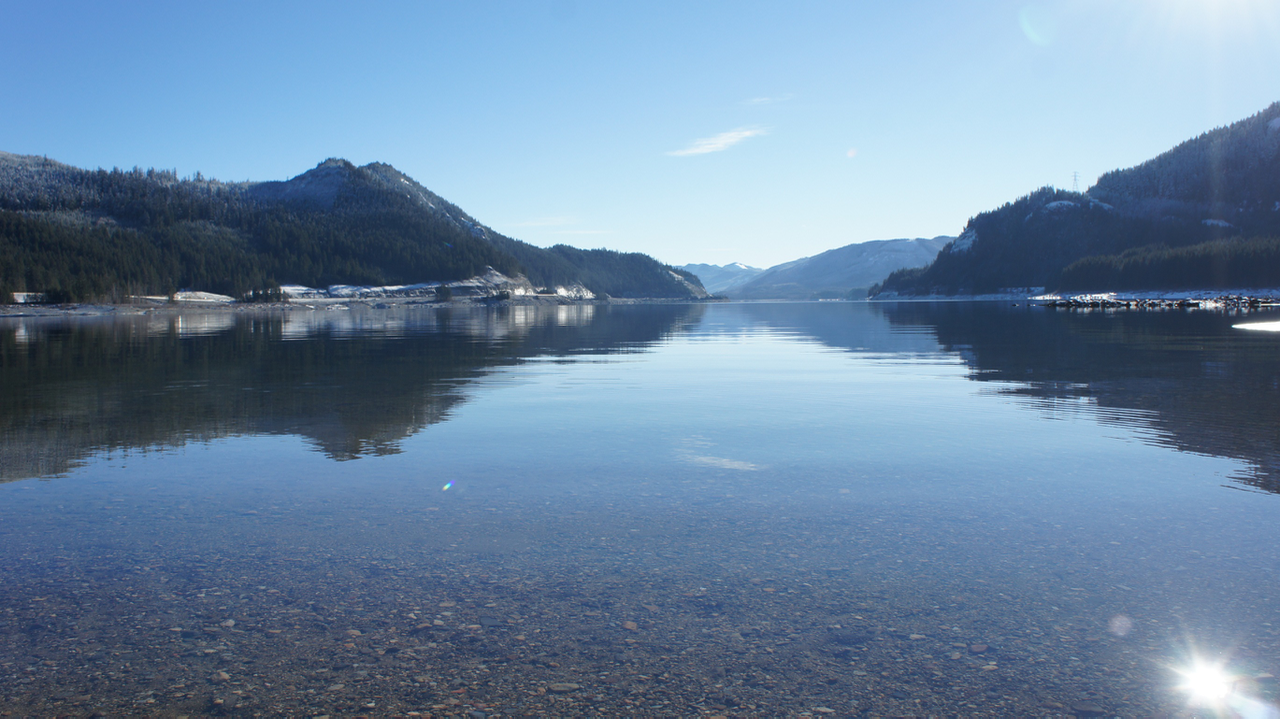 大山淨水風景照