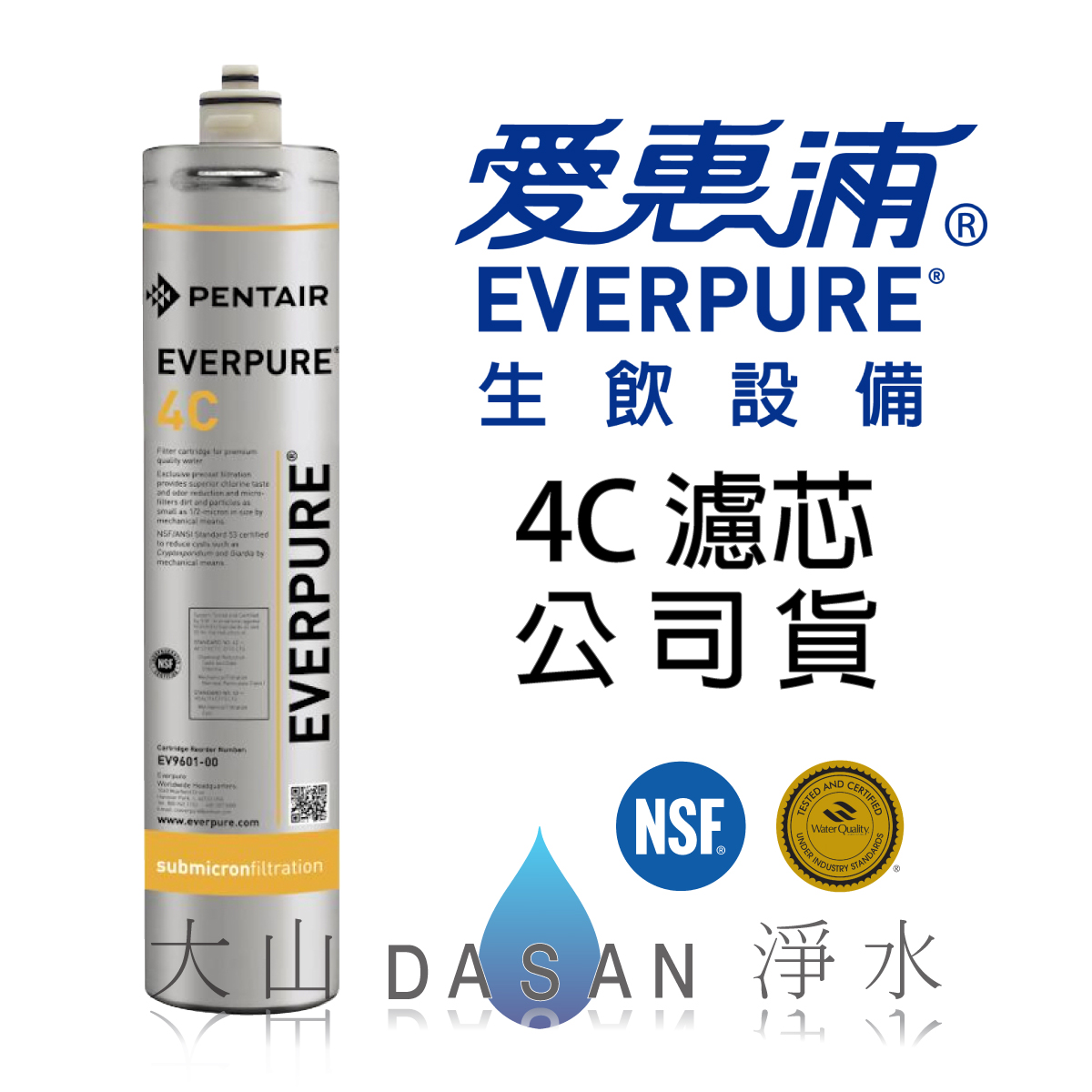大山淨水愛惠浦Everpur4C