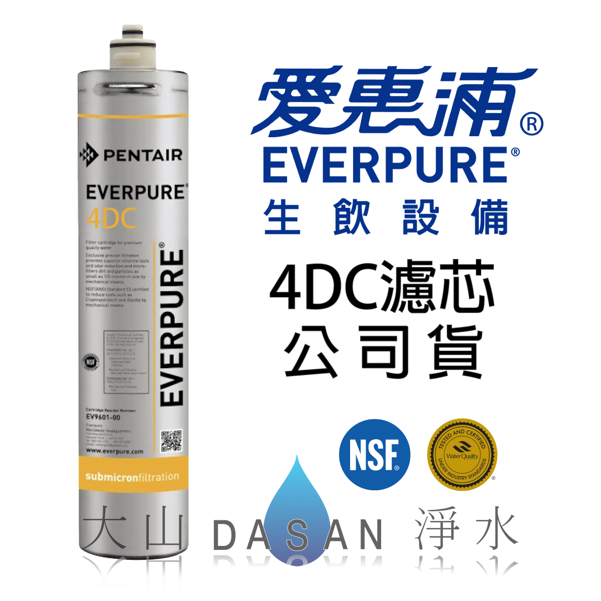 大山淨水愛惠浦Everpur4DC