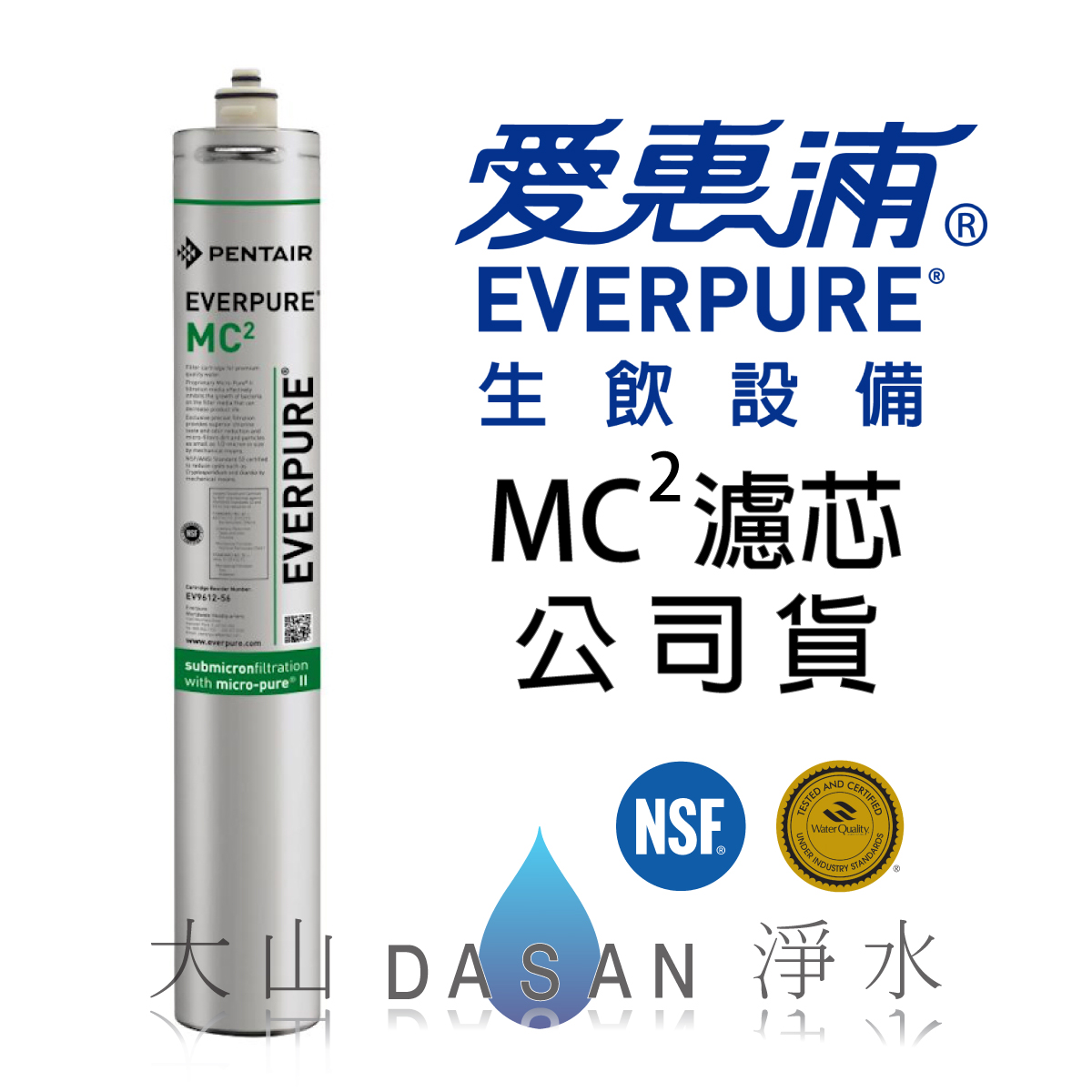 大山淨水愛惠浦EVerpureMC2