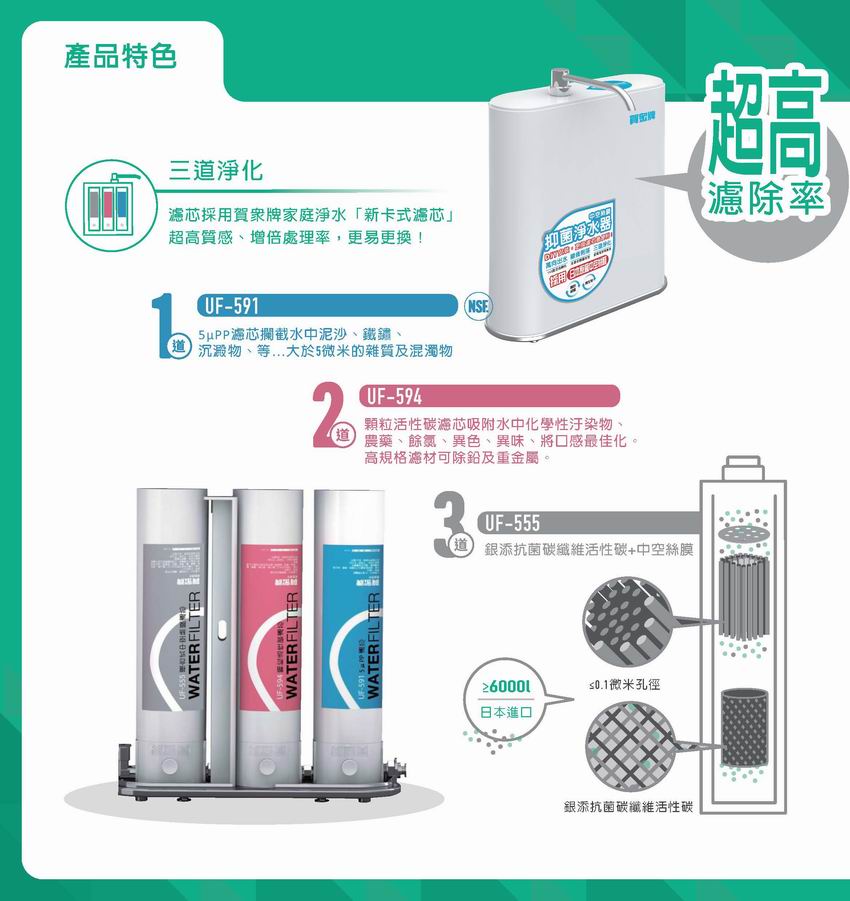 大山淨水賀眾牌311Plusa